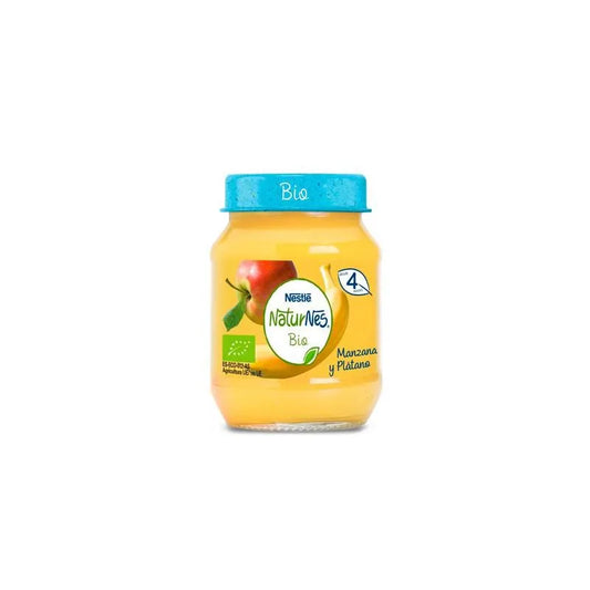 Nestle Nestlé Naturnes Bio Apple and Banana Jar