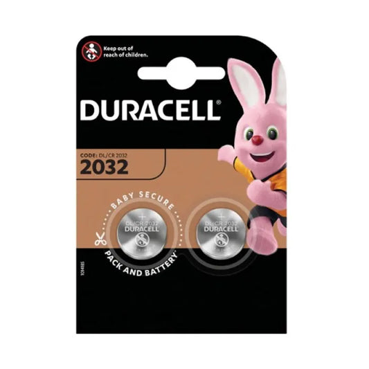 Duracell Lithium Button Battery 3V 2032 DL / CR2032 2 Units