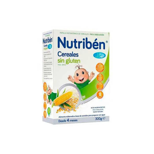 Nutribén Glutenfrei mit Milch 300g 