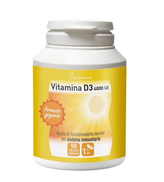 Plameca Vitamina D3 4000ui 90 Vcaps