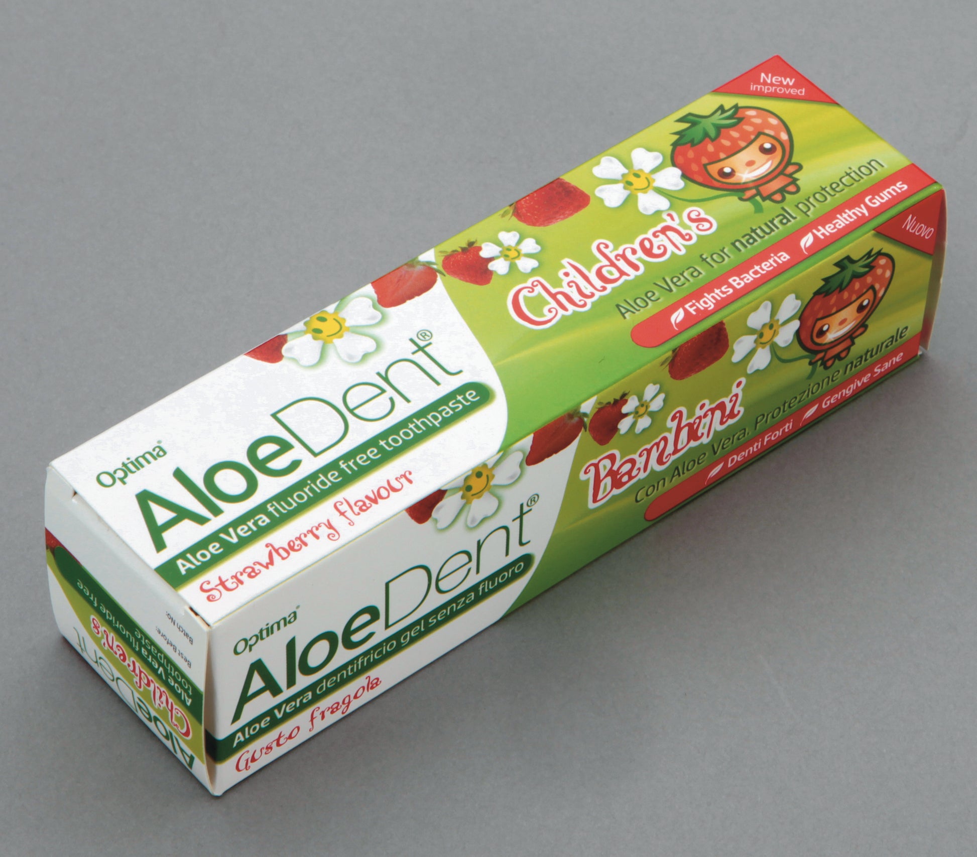 Madal Bal Pasta De Dientes Aloe Dent Niños Sabor Fresa 50ml