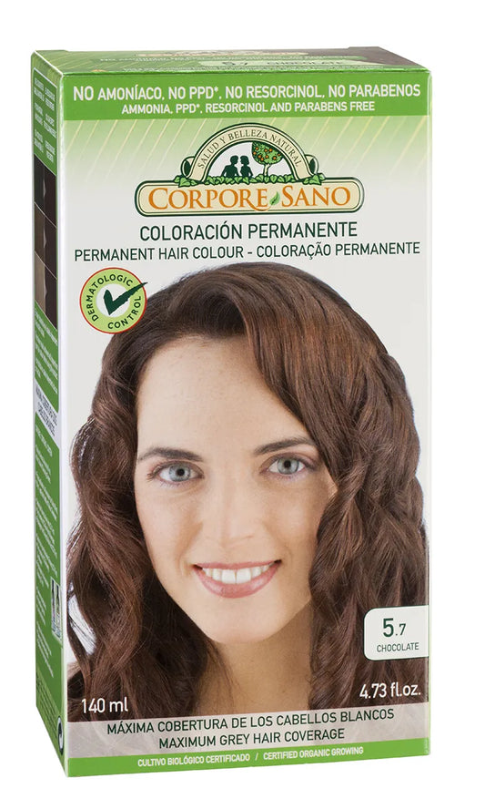 Corpore Tinte 5,7 Chocolate 140ml Bio