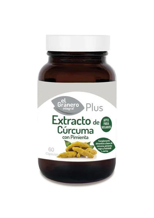 Granero S Extracto De Curcuma Pimienta 430 Mg 60 Vcaps