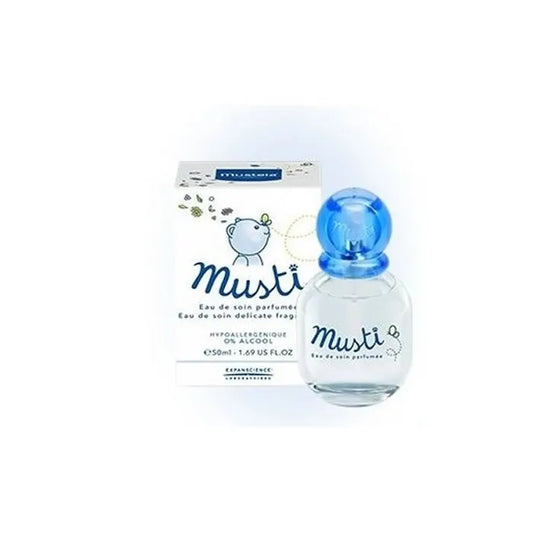 Mustela Musti Eau De Soin Fragrance Delicate Cologne Water 50ml