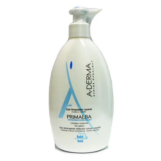 A-Derma Gel Limpiador Suave Bebé Piel Frágil, 750ml