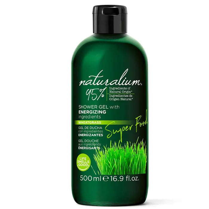 Naturalium Super Food Wheatgrass With Energizing Shower Gel 500ml