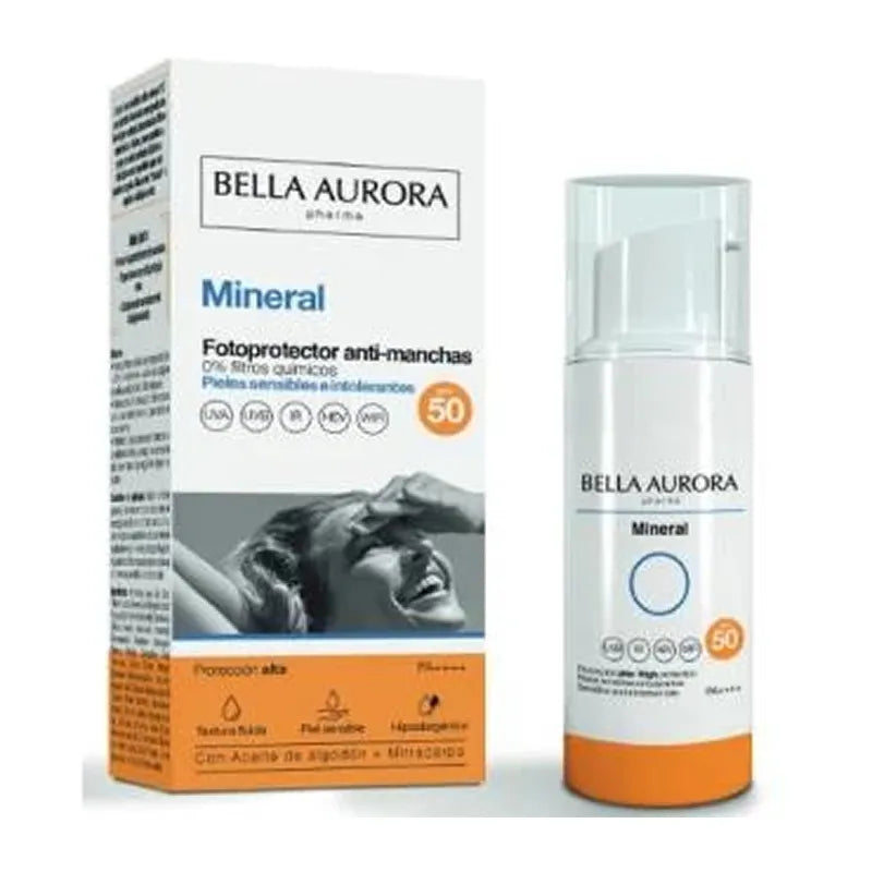 Bella Aurora Mineral Anti-Dark Spot Sunscreen SPF 50 50 ml