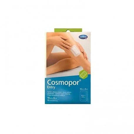 Cosmopor Entry Plasters 10X6cm 10 Units