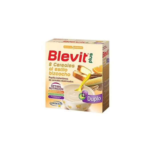 Ordesa Blevit Papilla Plus 8 Cereal Duplo With Cake and Orange