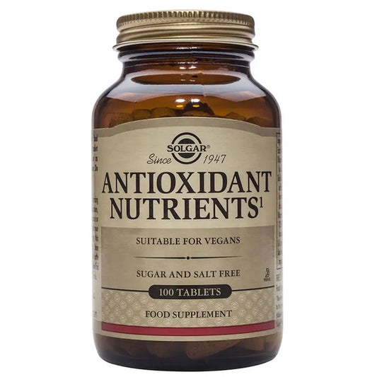 Solgar Nutrients Antioxidants 100 Tablets