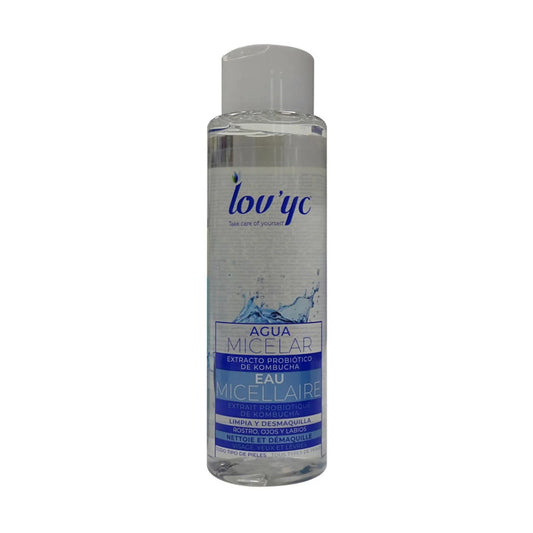 Lovyc Probiotico Kombucha Agua Micelar Rostro Ojos y Labios 500ml
