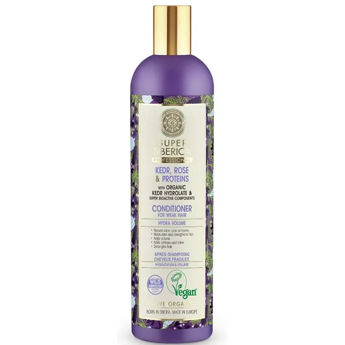 Natura Siberica Hair Conditioner Hydra Volume 400ml