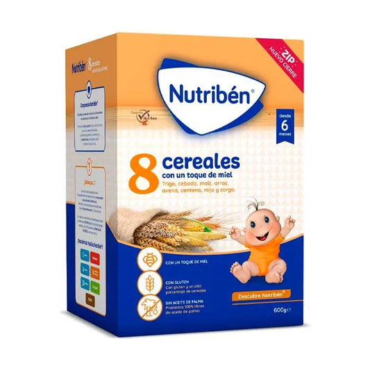 Nutribén 8 Honey Cereals 600g  