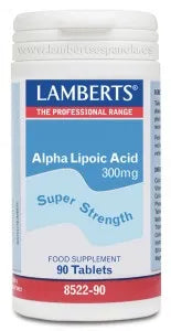 Lamberts Acido Alfa Lipoico 300mg 90 Tabs