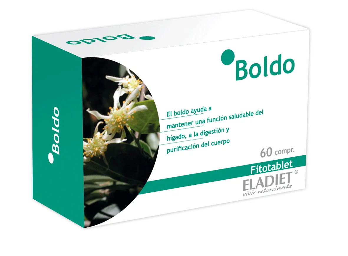 Eladiet Boldo Fitotablet 60 Comp